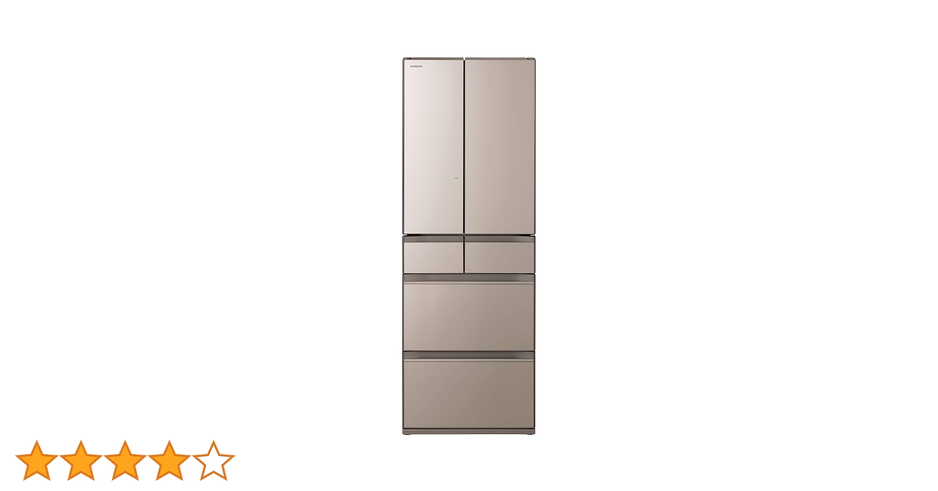 HITACHI 冷蔵庫 R-HWS47N(XN) 470L 5ドア 2021年製 Amazon | 日立 冷蔵庫 幅65cm 520L クリスタルシャンパン R